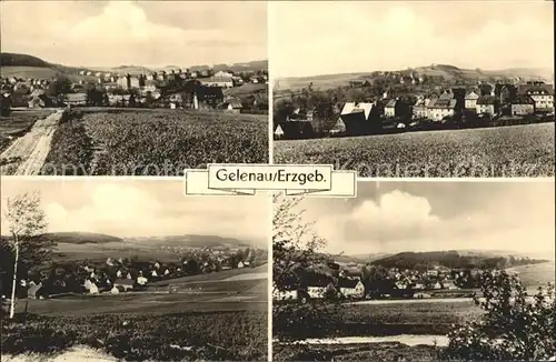 Gelenau Erzgebirge Total und Teilansichten / Gelenau Erzgebirge /Erzgebirgskreis LKR