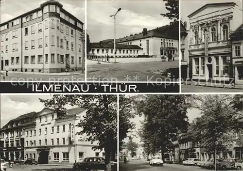 Ilmenau Thueringen Hotel Haus des Handwerks Stadtkulturzentrum HOG Lindenhof HO Hotel Zum Loewen Lindenstr Kat. Ilmenau