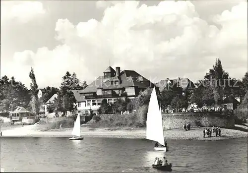 Paulsdorf Dippoldiswalde Talsperre Malter HO Hotel Haus Seeblick Kat. Dippoldiswalde