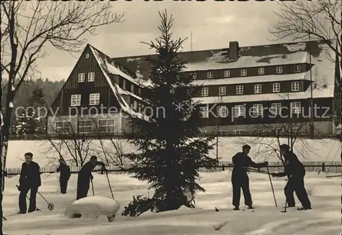 Rehefeld Zaunhaus FDGB Erholungsheim Aufbau Kat. Altenberg