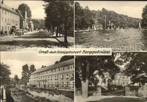 Berggiesshuebel Karl Marx Str Kurhaus Stadtbad Paul Linde Haus Kat. Bad Gottleuba Berggiesshuebel