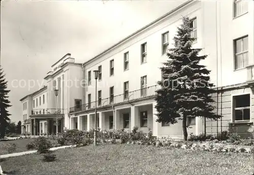 Antonsthal Erzgebirge Sanatorium fuer nat Heilweise Kat. Breitenbrunn Erzgebirge