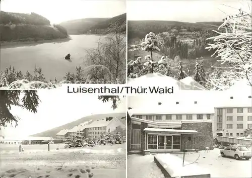 Luisenthal Ohratalsperre FDGB Erholungsheim Adolf Deter Kat. Luisenthal Thueringen