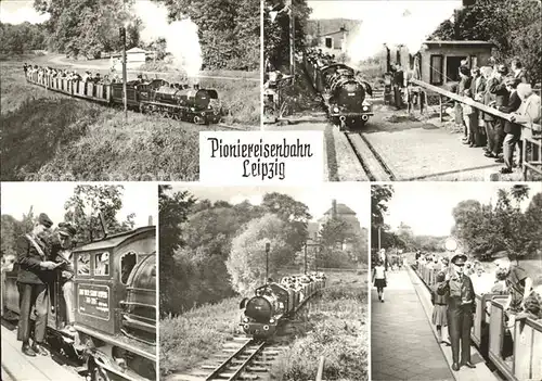 Leipzig Pioniereisenbahn Teilansichten Kat. Leipzig