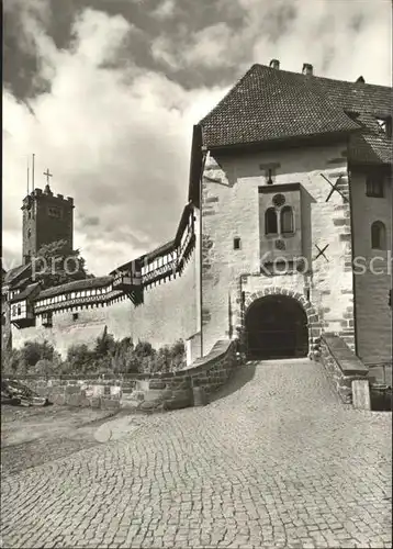 Eisenach Thueringen Die Wartburg Nordseite Kat. Eisenach