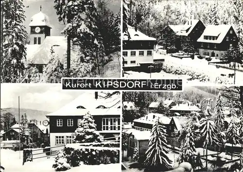 Kipsdorf Teilansichten Kat. Altenberg