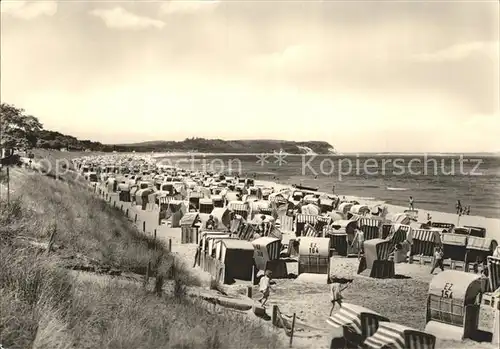 Goehren Ruegen Strandpartie Kat. Goehren Ostseebad Ruegen