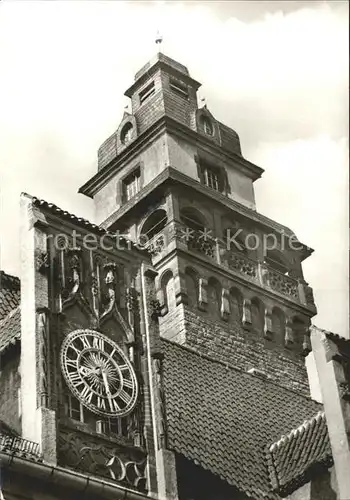 Zeitz Rathaus Turm Uhr Kat. Zeitz