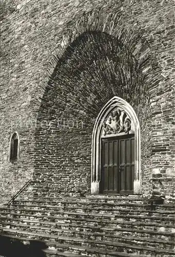 Annaberg Buchholz Erzgebirge St Annen Kirche Hauptportal Kat. Annaberg