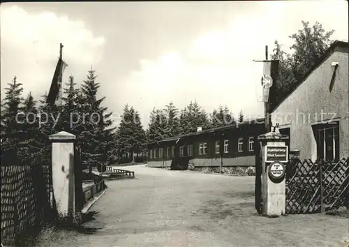 Hormersdorf Erzgebirge Jugendherberge Adolf Hennecke Kat. Hormersdorf Erzgebirge