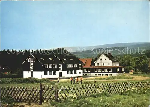 Altenau Harz Jugendherberge Kat. Altenau