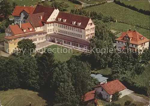 Heimenkirch Kinder und Jugendkurheim Herz Jesu Heim Fliegeraufnahme Kat. Heimenkirch