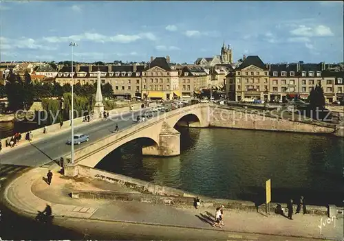 Compiegne Oise Pont Rue Solferino Collection Couleurs et Lumiere de France Kat. Compiegne