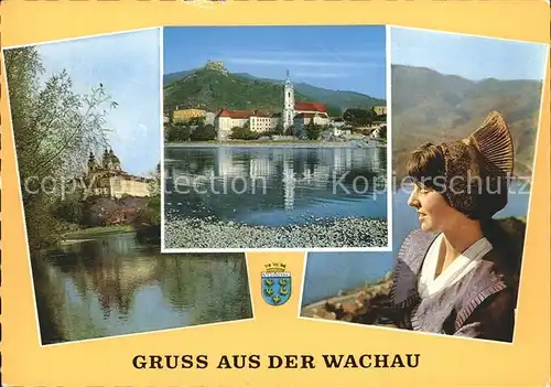 Melk Donau Stift Duernstein Wachauer Tracht Kat. Melk Wachau