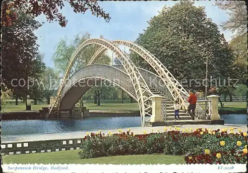 Bedford Bedfordshire Suspension Bridge / Bedford /Bedfordshire CC