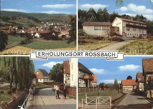 Rossbach Witzenhausen Teilansichten Erholungsort Kat. Witzenhausen