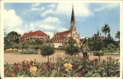 Curitiba Parana Igreja bom Jesus na Praca rui Barbosa Kat. Curitiba