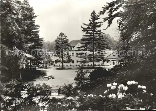 Bad Lausick Kurmittelhaus Park Kurbad Kat. Bad Lausick