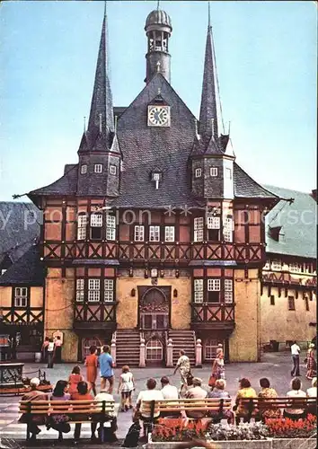 Wernigerode Harz Rathaus Kat. Wernigerode