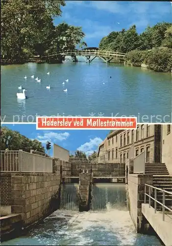 Haderslev Hadersleben ved Mollestrommen Kat. Haderslev