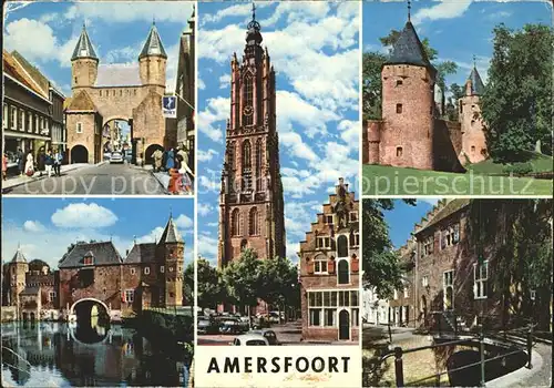 Amersfoort Kamperbinnenpoort Kappelpoort Kerk Toren Kat. Amersfoort