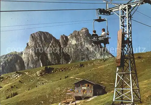 Pfronten Hochalp mit Aggenstein Allgaeuer Alpen Hochalpbahn Berghuette Kat. Pfronten