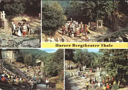 Thale Harz Harzer Bergtheater Kat. Thale