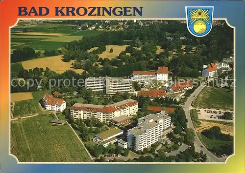 Bad Krozingen Thermalkurort am Schwarzwald Fliegeraufnahme Kat. Bad Krozingen