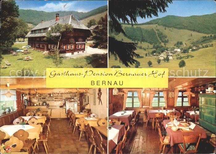 Bernau Schwarzwald Gasthof Pension Bernauer Hof Kat