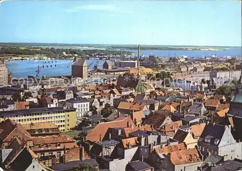 Stralsund Mecklenburg Vorpommern Blick auf die Stadt Kat. Stralsund