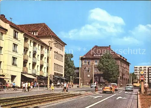 Nordhausen Thueringen Strassenpartie Kat. Nordhausen Harz