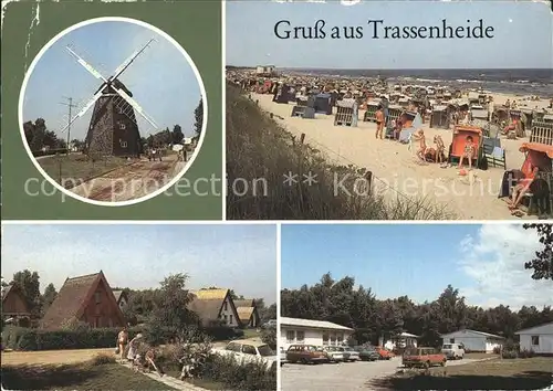 Trassenheide Usedom Muehle Jugenderholungszentrum Strand Finnhuetten Ferienobjekt Kat. Trassenheide