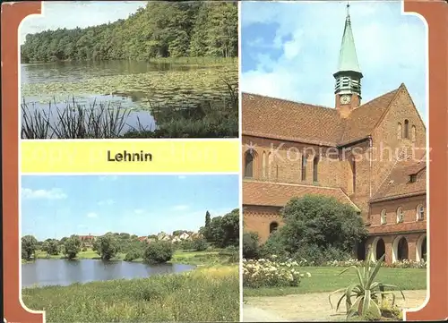 Lehnin Schampsee Ortsansicht Kloster Kat. Kloster Lehnin