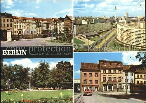 Berlin Maerkisches Ufer Zentrum Volkspark Friedrichshain Zur letzten Instanz Gaststaette Kat. Berlin