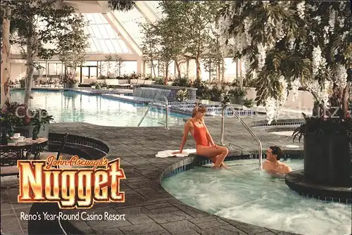 Sparks Nevada John Ascuagas Nugget Casino Resort Swimming Pool Kat. Sparks
