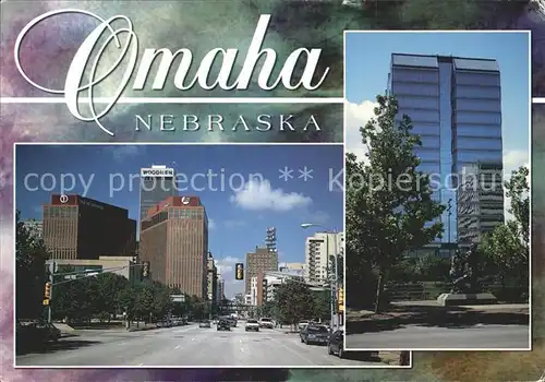 Omaha Nebraska Downtown Skyscraper Kat. Omaha