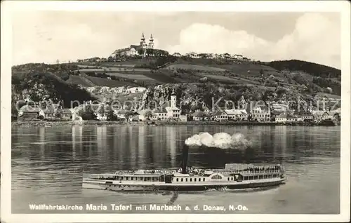 Marbach Donau Wallfahrtskirche Maria Taferl  Kat. Marbach an der Donau