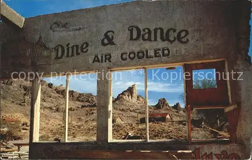 Oatman Dine and Dance Gold Mining Town Black Mountains / Oatman /