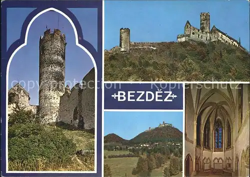 Bezdez Burgruinen Kat. Schlossboesig