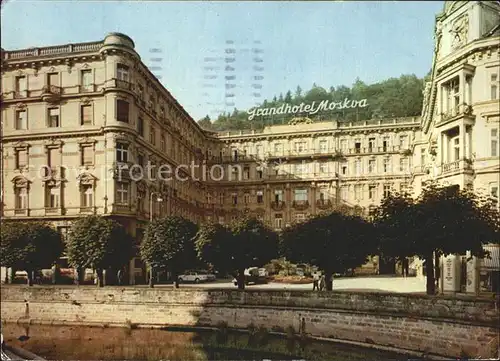 Karlovy Vary Grandhotel Moskva Pupp / Karlovy Vary /