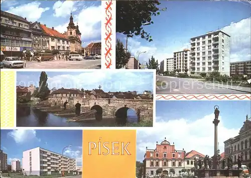 Pisek Tschechien Leninova Namesti Kat. Pisek