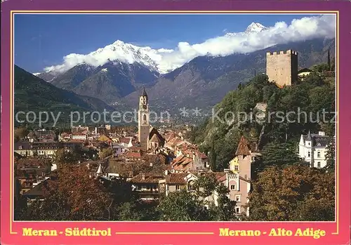 Merano Suedtirol  Kat. Merano