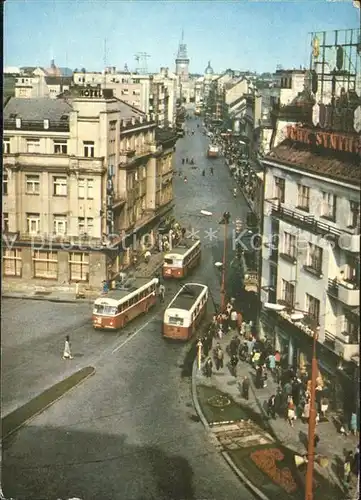 Pardubice Pardubitz Strasse des Friedens Kat. Pardubice