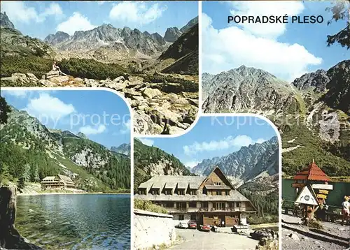 Poprad See Berghaus Hohe Tatra Kat. Poprad