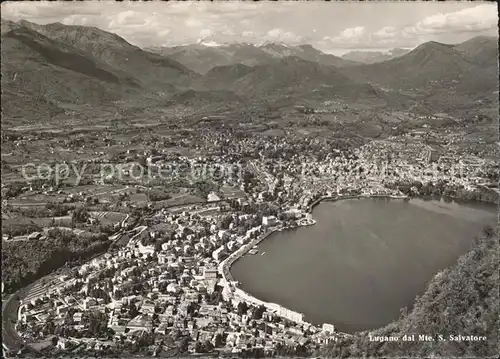 Lugano TI Dal Monte S. Salvatore Kat. Lugano