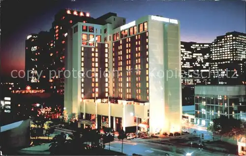 New Orleans Louisiana Doubletree Hotel bei Nacht Kat. New Orleans