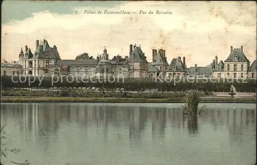 Fontainebleau Seine et Marne Palais Vue du Romulus Kat. Fontainebleau