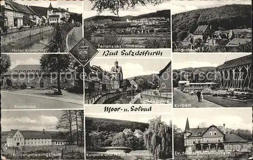 Bad Salzdetfurth Hildurheim Kurpark Hotel Kronprinz Kat. Bad Salzdetfurth