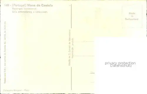 Viana do Castelo Frauen in Tracht  Kat. Viana do Castelo