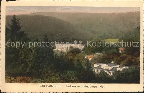 Bad Harzburg Kurhaus und Harzburger Hof Kat. Bad Harzburg